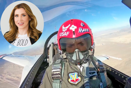 Michelle Curran, Thunderbird and F-16 Fighter Pilot